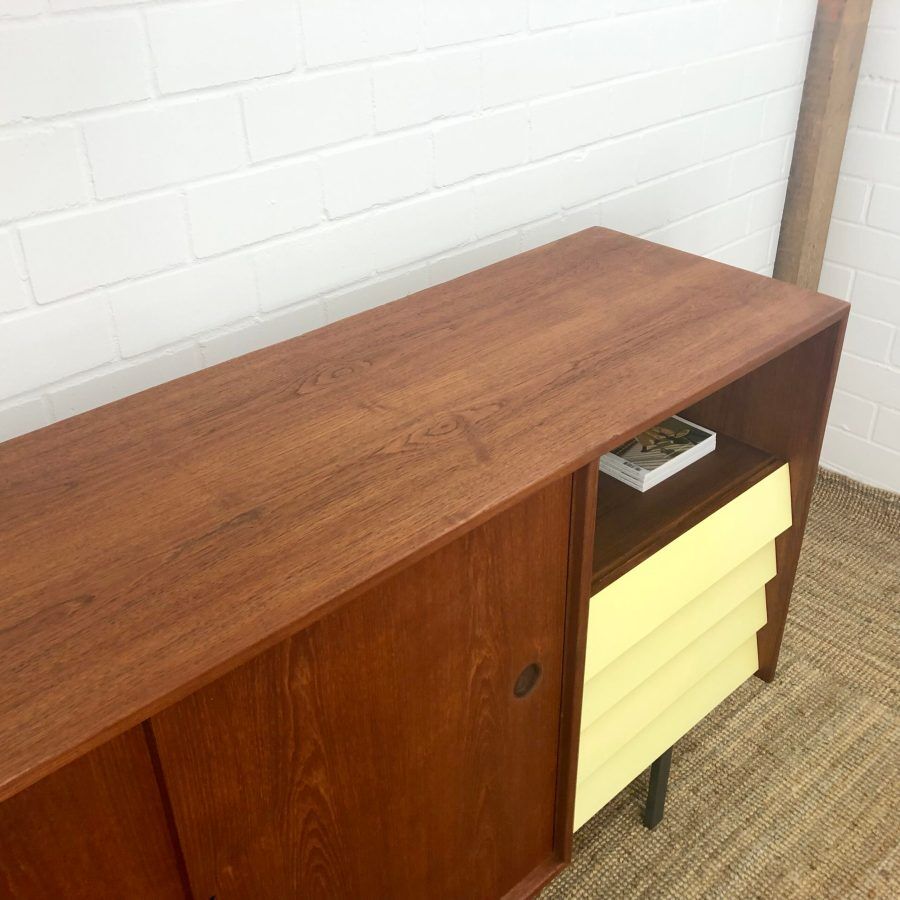 Danish teak enfilade 190 cm
