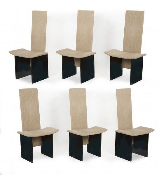 Series of 6 chairs Kazuhide Takahama