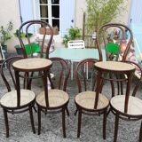 6 Thonet bistro chairs