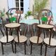 6 chaises bistrot Thonet