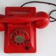 Red houet phone