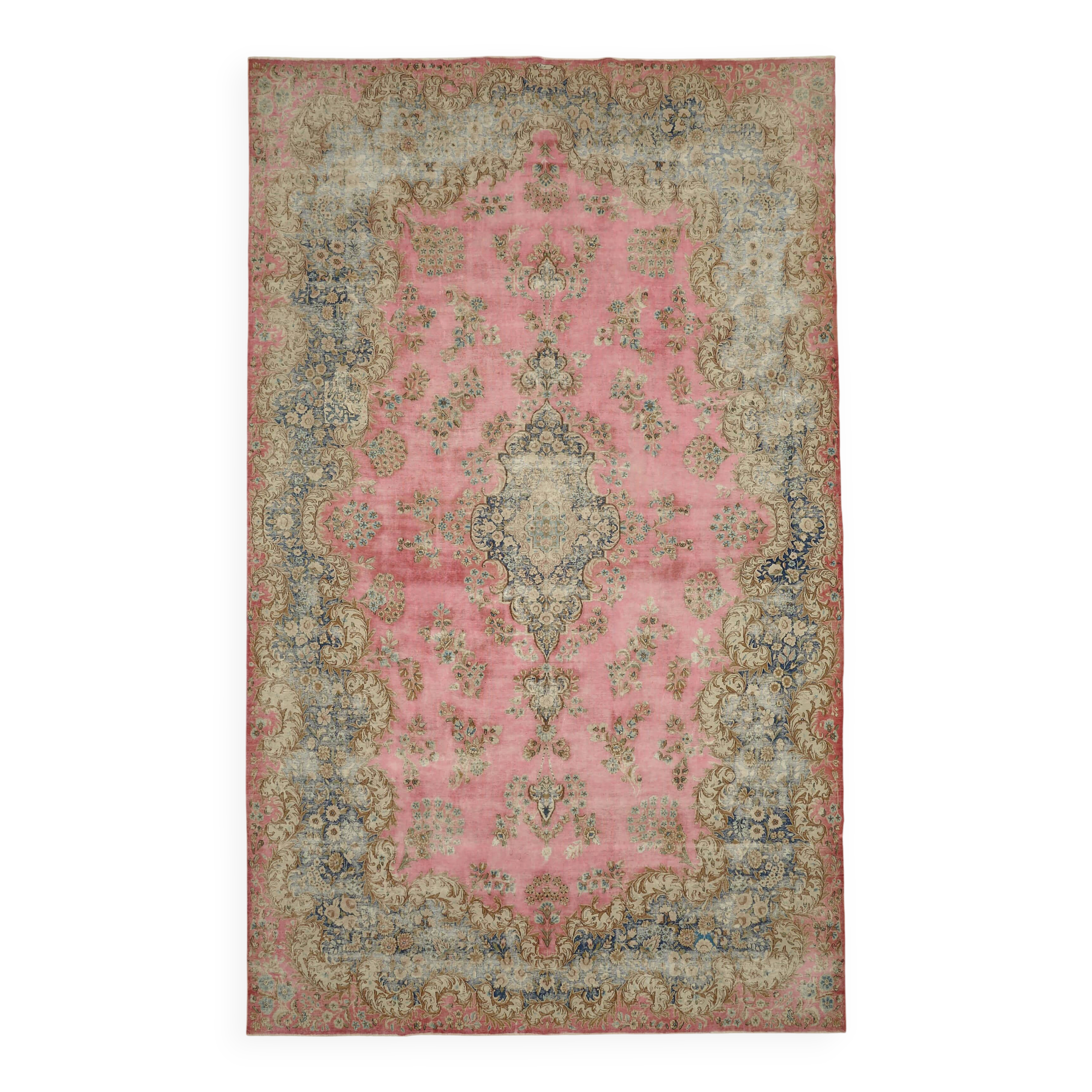 Hand-Knotted One Of A Kind Vintage Rug 300 cm x 494 cm