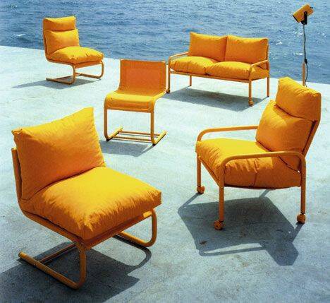Lounge set "Stuns" by Jan Dranger & Johan Huldt for Innovator, 1973 Sweden