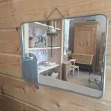 Old barber mirror, 40x30 cm