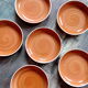 Set de 6 assiettes en grès Sarreguemines