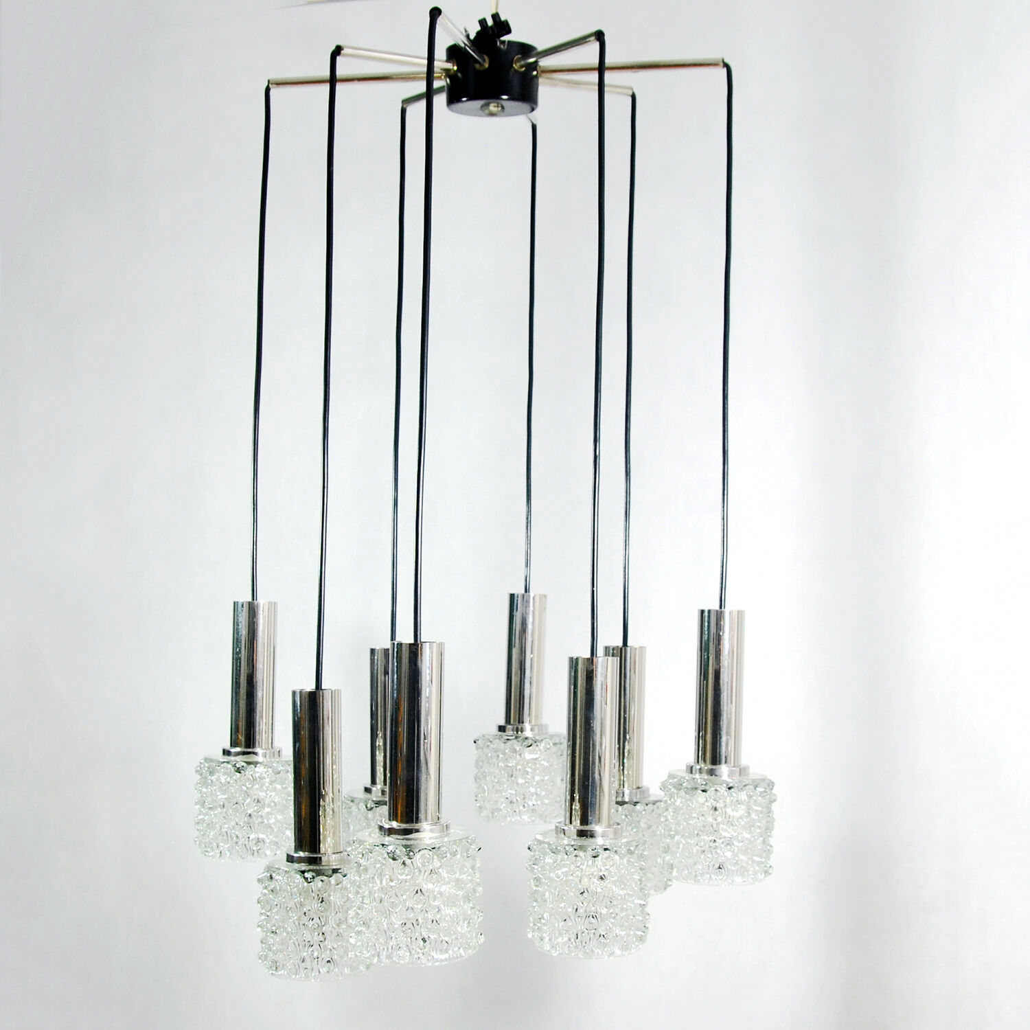 Cascade lamp by Wortmann & Filz Germany 70s.