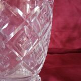 St Louis crystal vase signed