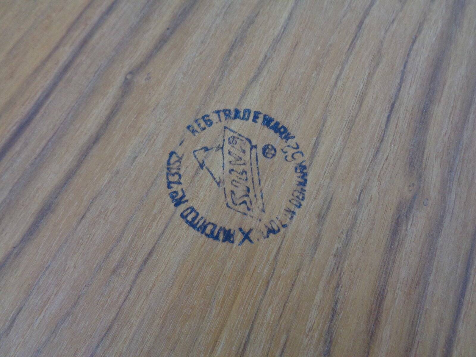 Danish trays in teak from Silva, 1960s, set of 2.