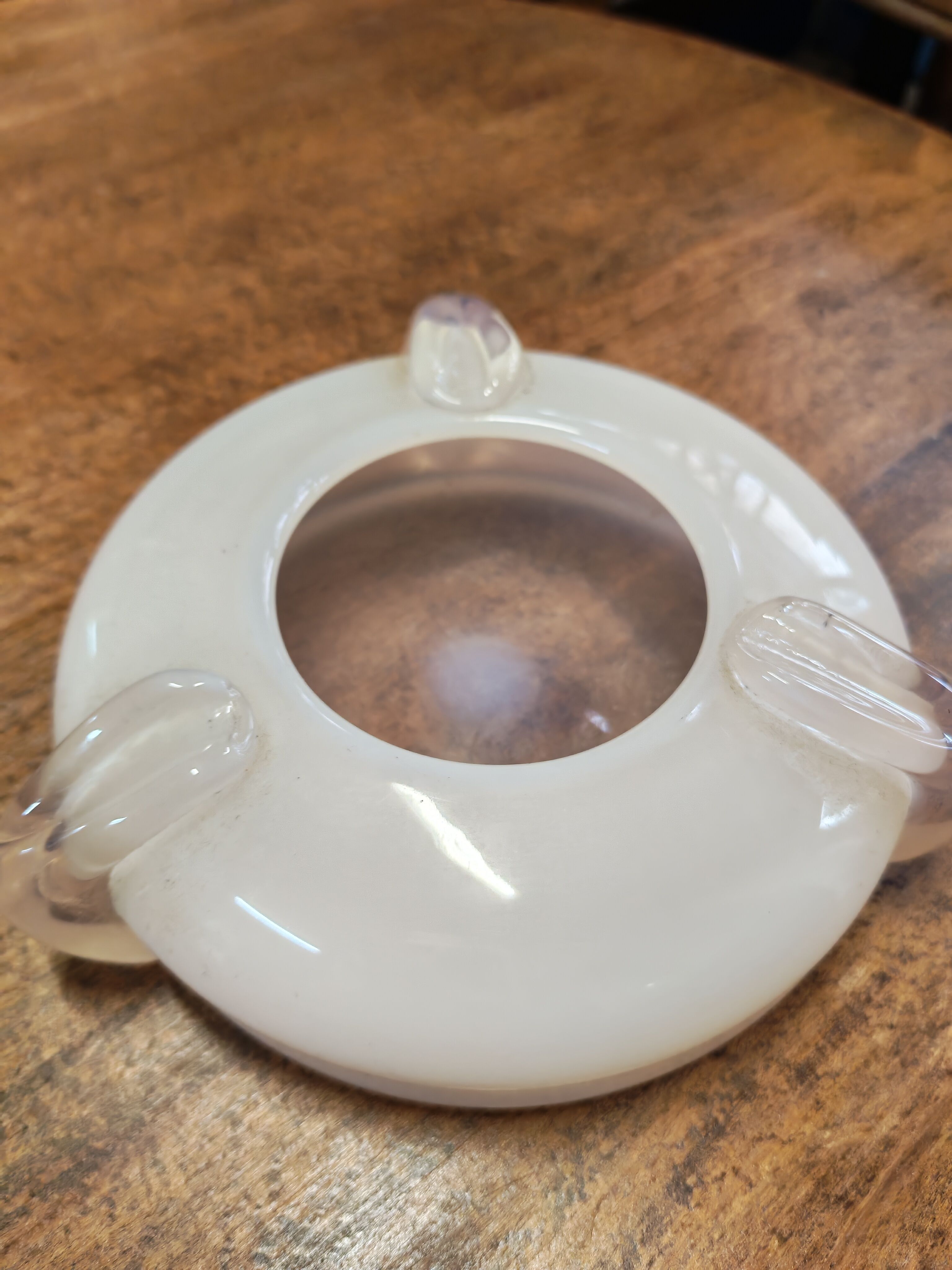 Opaline catch-all tray