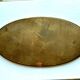 Antique boat mirror in mahogany