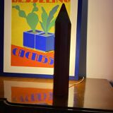 Pierre Sala, lampe de table postmoderne Pencil rouge, Ed. Vilac France années 1980