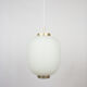 Suspension vintage danoise Kina par Bent Karlby, Lyfa, 1946