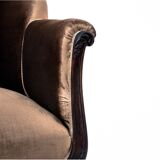 Paire de fauteuils anciens, europe du nord, vers 1890. après restauration.