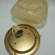 Gold glass ceiling lamp