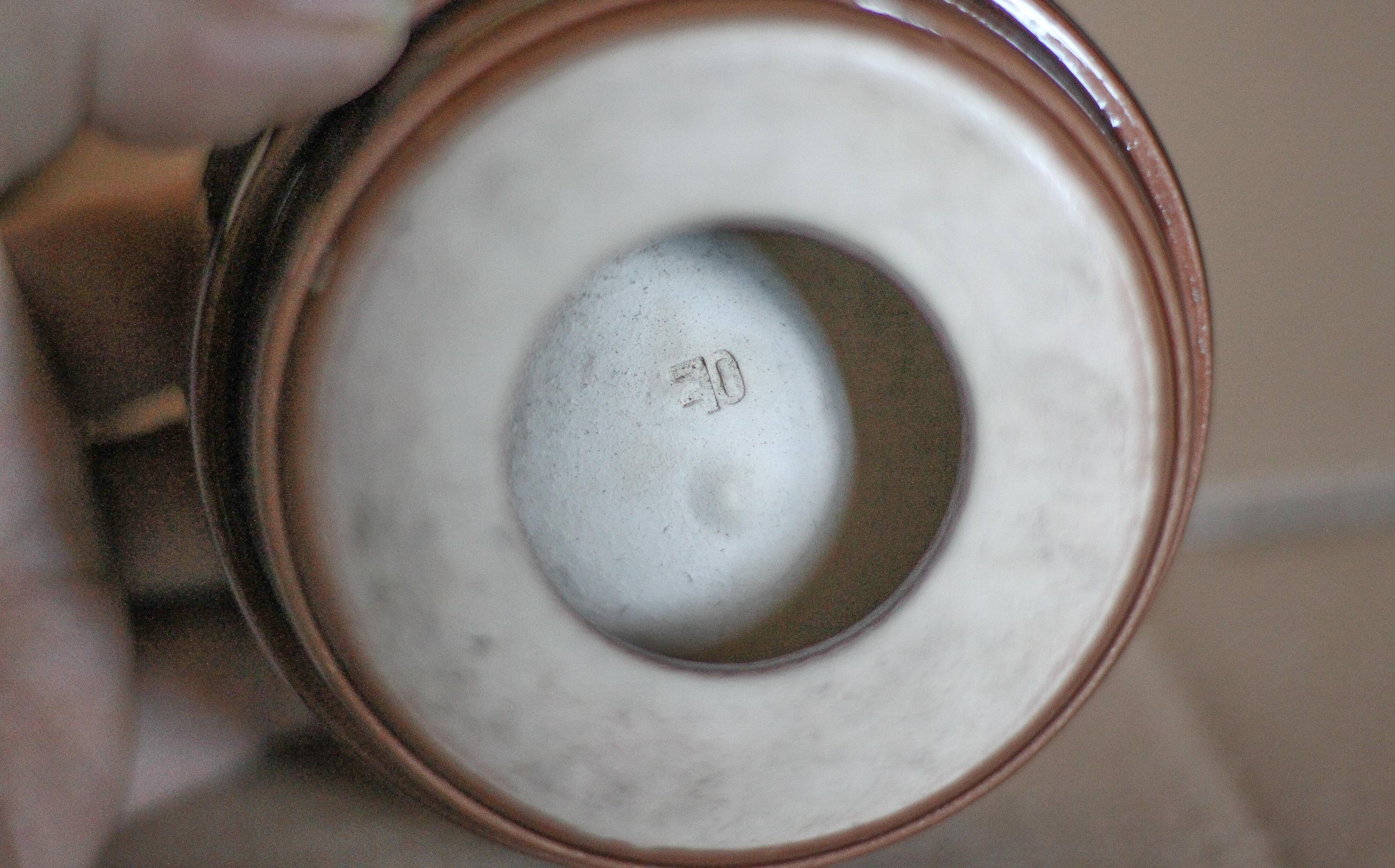 Ceramic tobacco pot, ceramic pipe holder, vintage ashtray