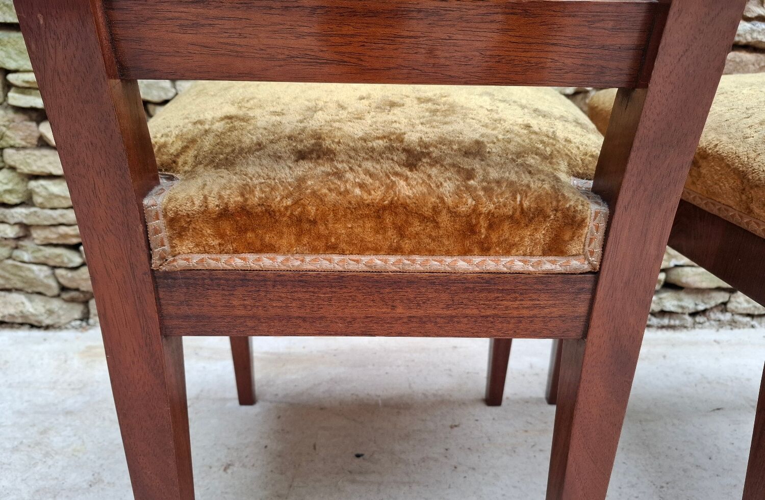 Art Deco pair of chairs