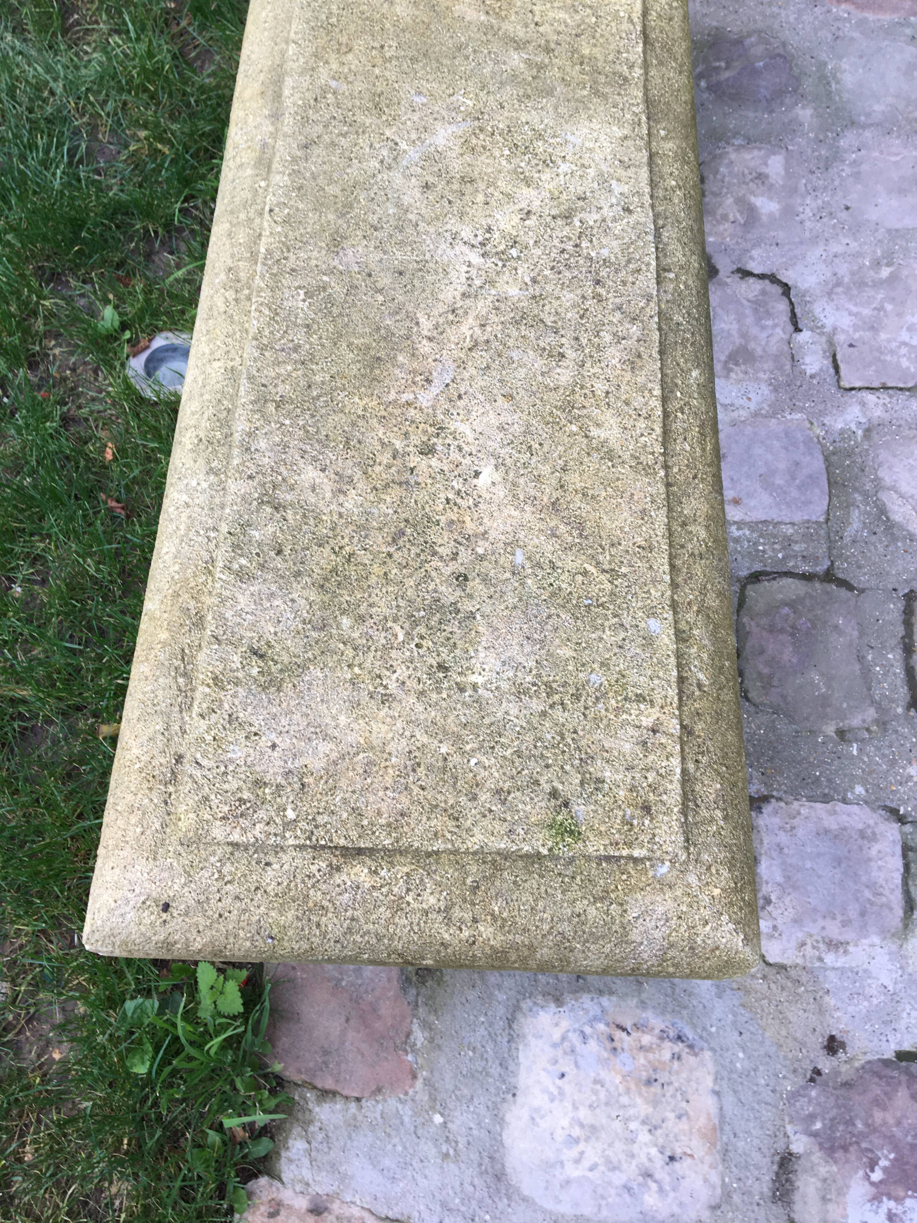 Stone bench