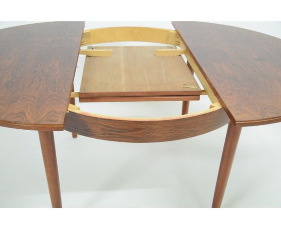 Table de salle à manger en palissandre vintage design années 60 / 70 |  Selency