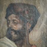 Oil on orientalist canvas 19th