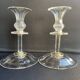 Pair of candle holders