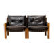 Leather sofa by TON