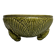 Art Nouveau, barbotine bowl Sarreguemines crayfish late 19th century