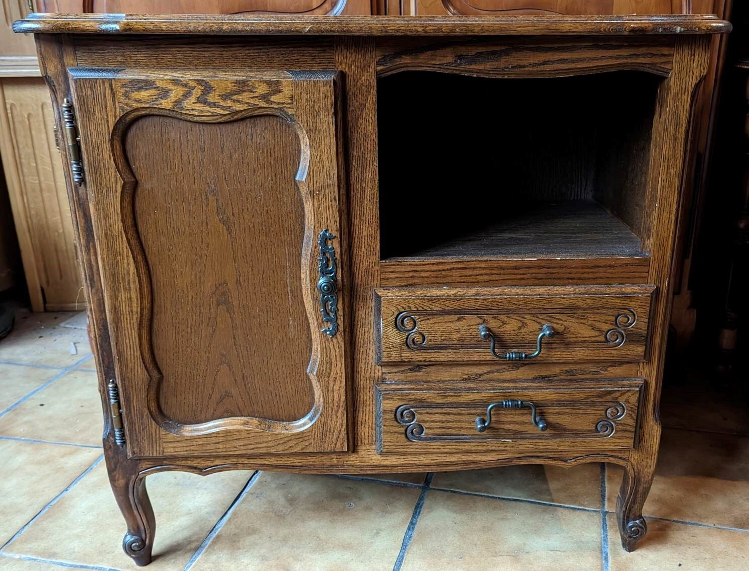 Antique TV stand