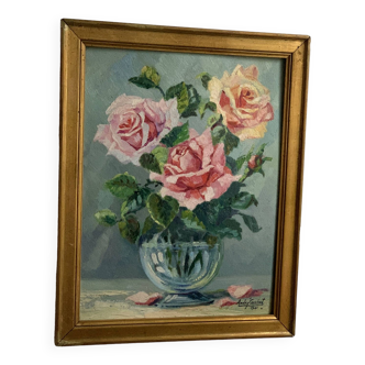 20th century flower painting