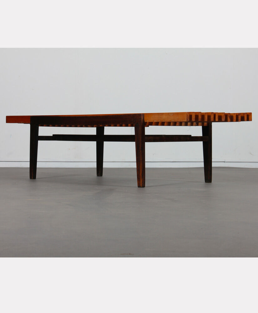 Eastern European slatted coffee table, František Mezulanik