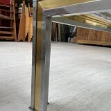 Table basse chrome laiton Romeo Rega