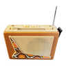 Transistor radio with bag
