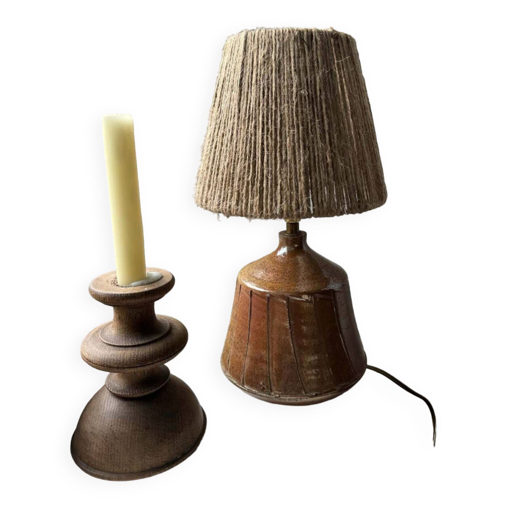 Scandinavian ceramic lamp