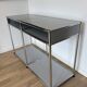 Meuble d’appoint USM Haller en Argent Mat