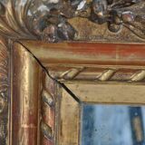 Mirror Louis XVI gilded wood ice old 109x128cm