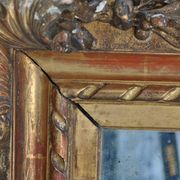 Mirror Louis XVI gilded wood ice old 109x128cm