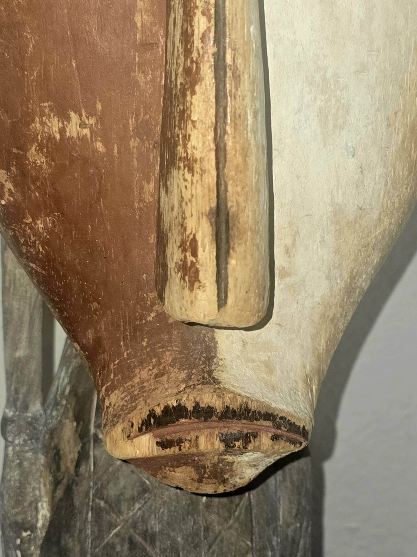 Masque africain fang début 20e-eeuwse #statue #tribus #lega