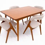 Dining set, Denmark, 1960s. After renovation.