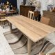 Table de salle à manger en chêne massif