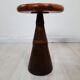 Pair of industrial stools foot in copper metal