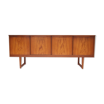 Scandinavian sideboard with cubic feet, 50's