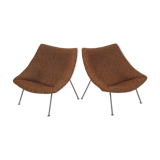 Oyster chairs by Pierre Paulin for Artifort, 1960'