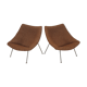 Oyster chairs by Pierre Paulin for Artifort, 1960'