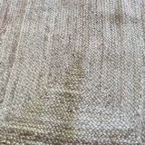 Tapis de jute scandinave rectangulaire naturel 160x230cm