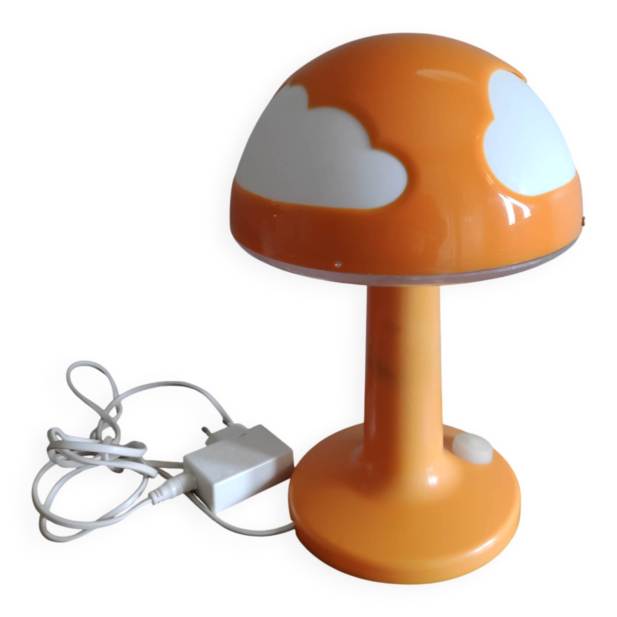 Ikea Skojig orange lamp with dimmer (L-0109)