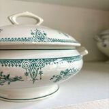 St Amand & Hamage tureen in iron earth