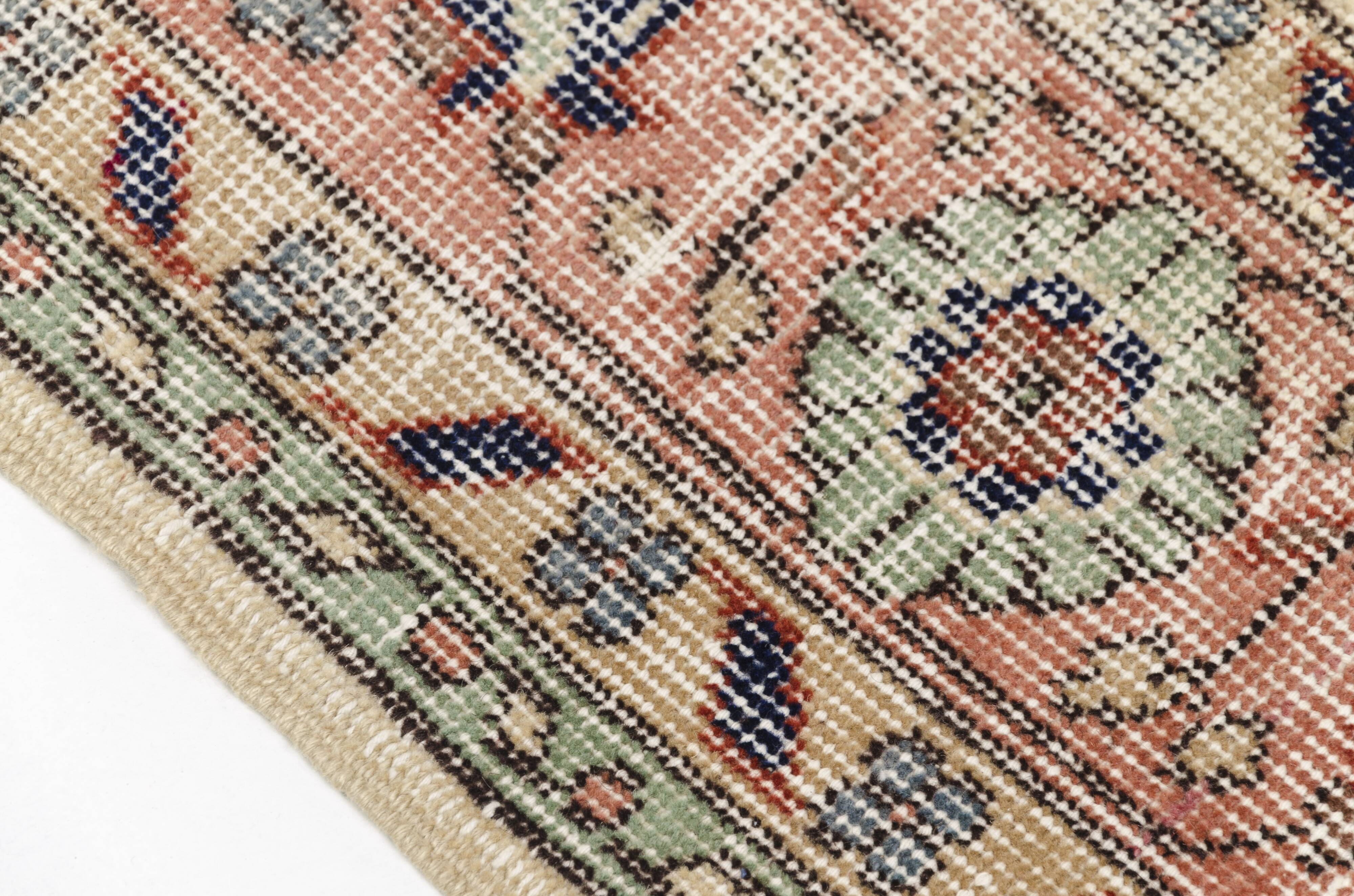 Tapis vintage kurde anatolien skuv1018