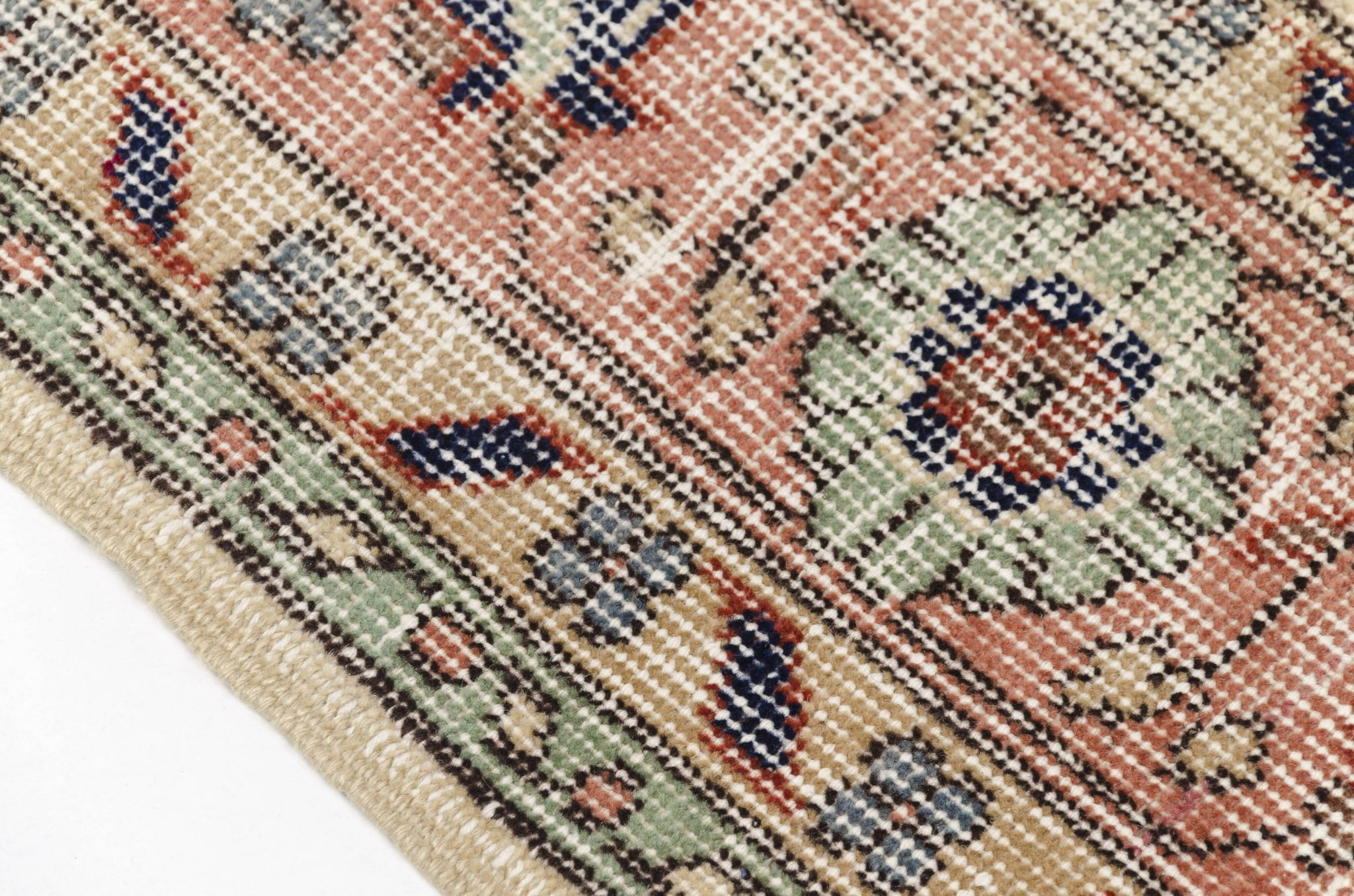 Tapis vintage kurde anatolien skuv1018