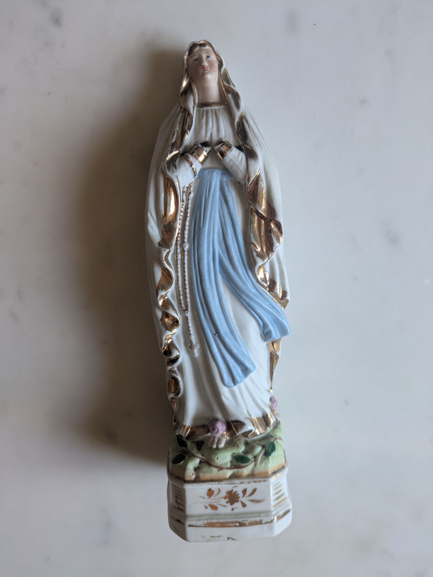 Statuette de la Sainte Vierge, fin XIXeme - début XXeme