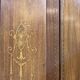Early 20th century English wardrobe in mahogany