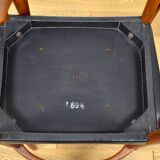 4 Fauteuils Danois en Teck Jacob Hermann  Randers Mobelfabrik 1960